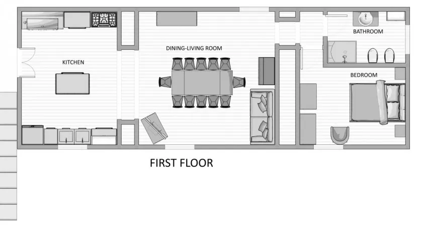 first floor of Villa Anna holidays